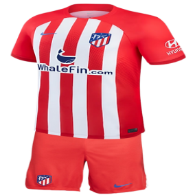 Atletico Madrid Fodboldtrøje Hjemme Fodboldtrøje 23/24 Børn 
